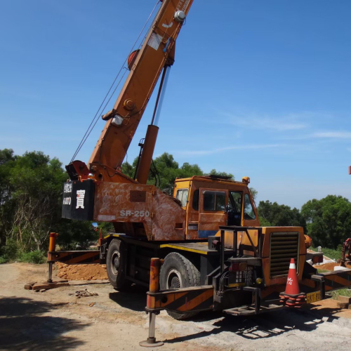 【25噸】SR-250 吊車起重機(橘色)